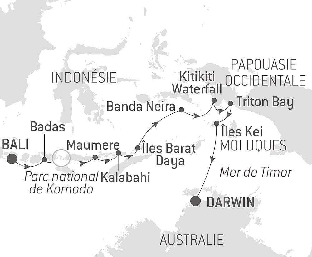 Odyssée tropicale indonésienne null