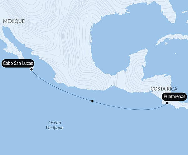 Voyage en Mer : Puntarenas - Cabo San Lucas null