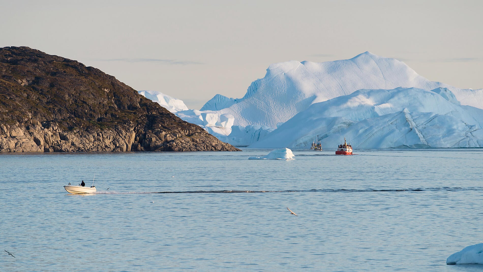 Expédition à la lisière de l'inlandsis